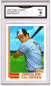 Maybe you would like to learn more about one of these? Value Of Cal Ripken Rookie Cards And Baseball Cards Gma Grading Sports Card Grading