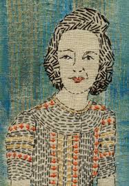 portraits in thread