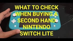 I'm looking to buy a nintendo switch second hand. What To Check When Buying A Second Hand Nintendo Switch Lite Youtube