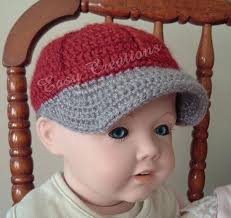 Crochet Pattern Baby Got A Ball Cap On Baby Hats To Crochet Kristi Simpson 