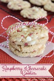 Raspberry Cheesecake Cookies Recipe Raspberry Cheesecake Cookies Cookie Recipes Desserts