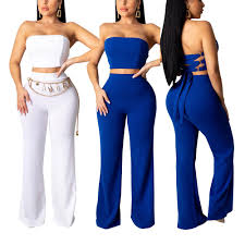 Find great deals on ebay for womans two piece sets. Buy Blue And White 2 Piece Outfit Cheap Online