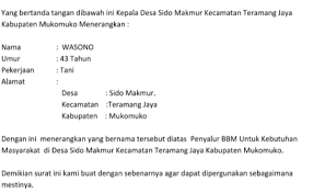 Tuan, kebenaran kepada wakil untuk mengambil dokumen merujuk kepada perkara di atas, saya seperti nama dan alamat di atas tidak dapat hadir untuk mengambil dokumen/geran perakuan pendaftaran kenderaan saya. Contoh Surat Izin Jual Bensin Eceran Cute766