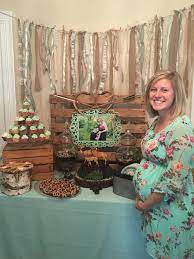 This theme is brilliant because it fits any budget, it's gender neutral, and it's absolutely adorable! Woodland Baby Shower Baby Shower Woodland Theme Woodland Baby Shower Theme Decorations Baby Shower Woodland