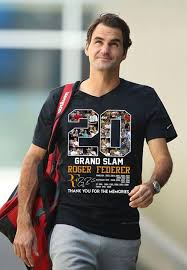 He himself admitted he likes his us open 07 outfit the best, and i agree that his outfits always look very good and very elegant, so here's few of mine which i like best, i'm thinking of maybe getting one of them, if i find it for sale. 20 Years Of Grand Slam Roger Federer Thank You For The Memories T Shirt Teenavi