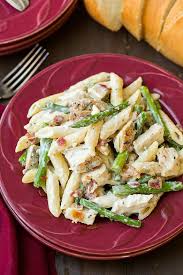 .asparagus pasta mushrooms recipes on yummly | lemongrass asparagus pasta toss, sesame chicken & asparagus pasta, chicken asparagus lemon garlic chicken asparagus pastathe recipe critic. Chicken Asparagus Pasta So Creamy Cooking Classy