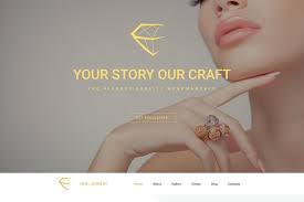 App market, mailboxes, online stores, seo wizard, blog Best Jewellery Website Design For Wedding Jewelry Site Motocms