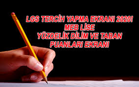 Milli eğitim bakanlığı'nın haziran ayında gerçekleştirdiği liselere geçiş sınavı (lgs). Lgs Tercih Yapma Ekrani 2020 Meb Lise Yuzdelik Dilim Ve Taban Puanlari Ekrani