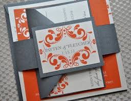 25 Best Ideas About Silver Wedding Invitation Suites On Pinterest Silver Wedding Invitations Orange Wedding Themes Orange Invitation