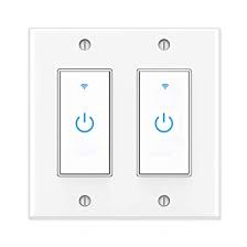 I want to wire 1 way switch, 1 dimmer switch with 2 individual lights from one powe source. Smart Switch Wifi Wall Light Switch Compatible With Alexa Google Assistant And Ifttt Neutral Wire Required Single Pole 2 Gang Amazon Com Industrial Scientific