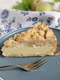 Weil boden und streusel aus demselben teig bestehen, handelt es sich um ein besonders schnelles rezept. Rezept Apfel Pudding Kuchen Mit Streuseln Lavendelblog