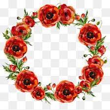 Corona De Flores Clipart De Flor Flores Acuarela Fondos De Flores