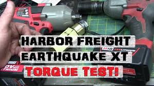 Boltr Harbor Freight Earthquake Xt Skookum Youtube