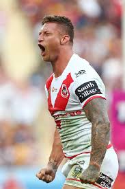 Footy Players Tariq Sims Of The Dragons Rugby Men Footy Rugby Players