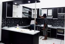 Ingin punya kitchen set kayu tapi murah bisa saja, kalian tinggal menggunakan finisng hpl serat kayu yang. Custom Kitchen Set Murah Furniture Custom Bekasi Jakarta Bogor Tangerang