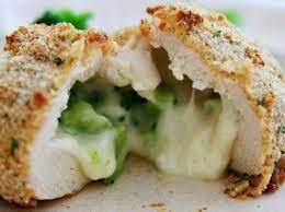 Broccoli And Cheese Stuffed Chicken Breasts Recipe Recipes Food Cooking Recipes