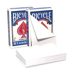 Each deck contains 54 glossy cards measuring 89x52mm. Blank On Both Sides Card Deck Fast Shipping Magictricks Com