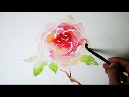 How to paint watercolor flowers for beginners youtube. How To Paint A Rose In Watercolor Jayart Youtube