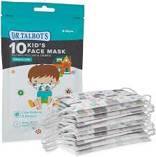 Amazon Com Dr Talbot S Disposable Kid S Face Mask For Health Protection By Nuby 10 Pack Boy Health Personal Care In 2020 Mask For Kids Face Face Mask