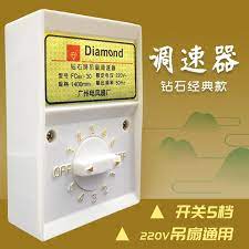 It is an old pass & seymour switch that only has push terminals on the back, no screws and there are 3 terminals, one on the upper right and two. 3 63 Diamond Brand Old Fashioned Suspension Fan Governor Fan Control Switch 220v General Open Five Gear Variable Speed Top Fan From Best Taobao Agent Taobao International International Ecommerce Newbecca Com
