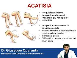 Giuseppe Quaranta Psichiatra Pisa Acatisia Quel Senso Di Irrequietezza E Impossibilita A Rimanere Fermi L Acatisia E Una Condizione Legata All Effetto Collaterale Di Alcuni Farmaci In Particolare Alcuni Antipsicotici E
