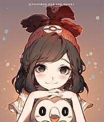 Rowlet And The New Trainer Pokemon Personnage Pokemon Soleil Et Lune Pokemon Lune