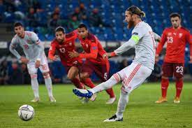 A place in the last four is up for grabs for the winner of switzerland and spain, the swiss will be hoping to repeat their bucharest heroics with another upset. Switzerland V Spain Match Report 14 11 2020 Uefa Nations League Goal Com