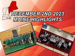 Action Starts in New England, Maine Highlights (Dec. 2nd)