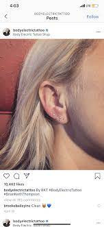 Pin By Paloma Torres On Ear Piercings Body Electric Tattoo Ear Piercings Body Electric
