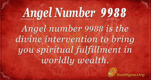Angel Number 9988 Meaning Divine Intervention Sunsigns Org