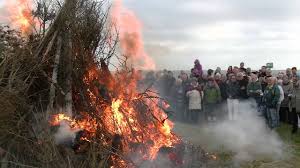 Datoen kaldes derfor sankthansdag (skt. Midsummer Bonfire Celebration Sankt Hans Aften On The Danish West Coast June 23 2015 Youtube
