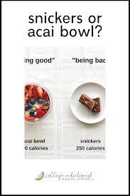 Acai berries are higher in antioxidants than other popular berries such as cranberries, blueberries and strawberries. Acai Bowl Or Snickers The College Nutritionist