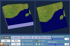 The controls at the top of the gizmo allow you to manipulate the. Reading Topographic Maps Gizmo Lesson Info Explorelearning
