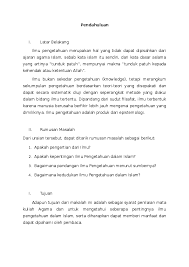 Makalah Agama Islam Dan Ilmu Pengetahuan Haura Tazkiyatu M Academia Edu