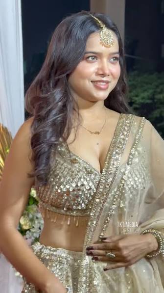 Manisha Rani at Mr Faisu’s wedding reception 😍, #manisharani #thekhabritak  #tktmedia