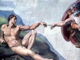 God The Creator Fan Art God And Adam Michelangelo A Criacao De Adao Pinturas Famosas