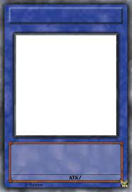 Yu Gi Oh Card Template Blank Template Imgflip For Yugioh Card Template