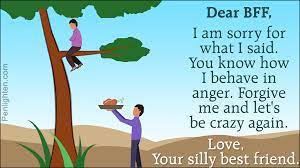 I am sorry for always placing you in the second place when you should have been the first. Apology Letter To A Friend Penlighten