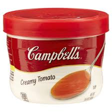 Pamper yourself with a zesty blend of fresh tomato, onion and black afterwards i realized i should have just dumped it into bowls and put it in the microwave for a will probably make again but onlyl in place of cambell's tomato soup that i eat like twice a year. Campbell S Creamy Tomato Soup Microwave Bowl 15 4 Oz Convenience Bowls Meijer Grocery Pharmacy Home More