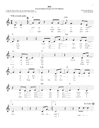 Goo Goo Dolls - Iris sheet music
