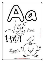 Free Printable Alphabet Worksheets For 2 Year Olds
