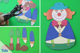 Free clown bilder clip art on clipart library. Clown Clownsgesicht Basteln Bastelanleitung Mit Ideen Und Vorlage Talu De