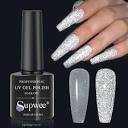 Amazon.com : SUPWEE 10ml Reflective Glitter Gel Nail Polish ...