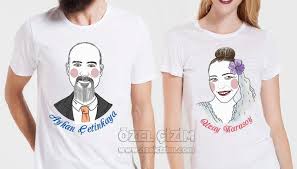 Gelin Damat Tisortu T Shirt Ozelcizim Gelindamat Karikatur Cizim Resim Kombin Tshirt Ciftkombini Evlilik Gelin Damatlar Evlilik