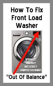 میهن بلاگ، ابزار ساده و قدرتمند ساخت و مدیریت وبلاگ. How To Fix A Front Load Washing Machine Out Of Balance
