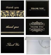 Check spelling or type a new query. 100 Thank You Cards Pack W Envelopes Blank Note Cards Black Gold 4x6 Folded 868466000411 Ebay