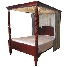 Crafted from metal, it features four posters with a wire canopy and turned, decorative finials to show off some french country inspo. Victorian Canopy Beds 6 For Sale On 1stdibs