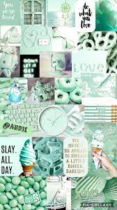 The green background in this bedroom is textured by exposed brickwork, which brings added depth to the room design. Fur Weitere Kreationen Folge Mir Auf Pinterest Hailey H Color Aest Iphone Wallpaper Vintage Iphone Wallpaper Tumblr Aesthetic Mint Green Wallpaper Iphone