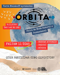 No dia 9 de novembro, das 14h às 18h, a Torre Malakoff promove a 1° edição  da feira de moda autoral e sustentável. ✨ Ainda dá tempo de se inscrever  pra participar