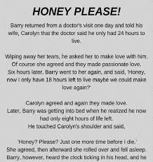Honey Please Funny Story Funny Stories Best Funny Jokes Short Stories To Read